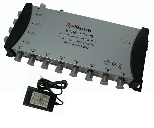 Multi Switch 5X8 HiSATTEL