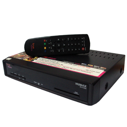 1) Receiver HUMAX