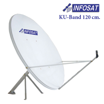 ˹�Ҩҹ KU-BAND 120 ��. (INFOSAT)