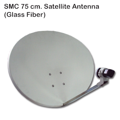 ˹�Ҩҹ KU-Band 75cm (Glass Fiber) ��������� LNB �Ҥ� 2,000 �ҷ