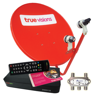 �ش�ҹ������� TrueVisions 75 cm. + ����� NSS 6