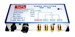 VIDEO SPLITTER VSR-103 TAFN VIDEO SPLITTER VSR-103 TAFN